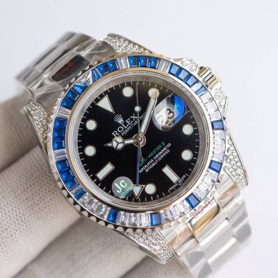 ROLEX GMT-Master II  904L Steel Automatic Movement 40MM replica automatic watches